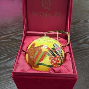 Ne' Owa Art Gingerbread Hearts By Susan Winget Holiday Ornament 341 MI-S-341